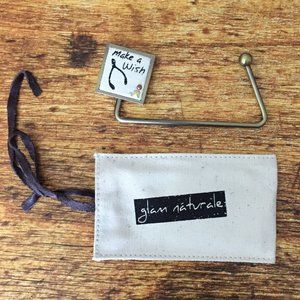 New Make a Wish Sign Metal Purse Handbag Hanger